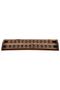 Burl - Wooden Mosaic Embroidered Oval Okey Tk - 5