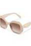 16ws Vyj0a6 Hc Coffee Gradient Glass Powder Bone Sunglasses - 2