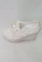 Women's Sedef 506 Series Wedge Heel Embroidered Applique Wedding Dress Shoes - 5