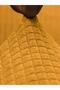 1Pc Lycra Chair Cover, Chair Cover Mustard Color Washable Elastic Piti Square Pattern - 2