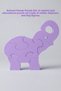 Animal Friends Puzzle Set – Colorful Educational Children's Puzzle Toy with Rabbit, Elephant, and Dog Figures for Ages 3+ - 2