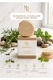 Solid Shampoo for Oily and Dull Hair 100g - Clove & St. John's Wort & Herbal Keratin - Pumpkin Fiber Gift