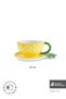 Pineapple Pineapple Patterned Tea Cup Single 185 ml - 2