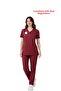 Burgundy Bachelor and Graduate Student Uniform Lycra Unisex Set - Compliant with New Regulations Biking Red