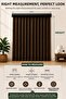 Burgundy Blackout Background Curtain Heat and Sound Insulating Solid Color - 3