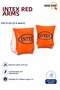 Intex 3-Piece Children's Swimming Set - Sea Pool Vest 41X30 Cm, Red Arm Sleeves and Goggles with Ear Plugs 3-6 Years M-59661-3Set - 3