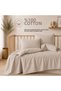 100% Cotton Certified Baby Duvet Cover Set 100X150 – Stone |   63 Wire Weaving |   Boxed Shipping