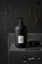 Black Matte Liquid Soap Dispenser 660 Cc - Giant Volume Glass Soap Dispenser, Luxury Pump Soap Dispenser for Kitchen Countertop and Bathroom (Bpa Free)