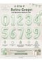5 Number Foil Balloons 34 Inch 76 cm Retro Green |   Helium Compatible Birthday Balloon Party Decoration - 2