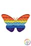 Pop It Butterfly Sensory Intelligence Toy Bubble Popping Stress Reliever Fidget Toy - 6