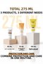 X Anıl Güler 3-Piece Complete Set - Water-Based Sunscreen 75 ml + Zinc Oxide Mineral 150 ml + Anti-Blemish Cream Spf 50+ Pa++++ - 4