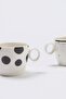Black Polka Dot 2-Piece Porcelain Mug 230 Cc Tphaw26Tbk00014 - 4