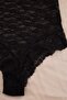 Siyah Dantel Sexy Fantezi Fitted Kapsız Body TBBSS26CS00004 - 6