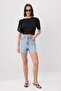Blue Stone Detailed City Boy Denim Shorts Twoss26Sr00266 - 2