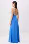 Mavi Slip Maxi Abiye & Mezuniyet Elbisesi TPRSS26AE00083 - 4