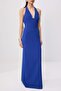 Saks Derin Dekolteli Dokuma Maxi Abiye & Mezuniyet Elbisesi TPRSS26AE00135 - 3
