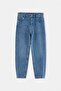 Blue Girl's Mom Jean Tkdss26Je00007 - 4