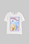 Ecru Girls' Printed Knitted T-Shirt Tkdss26Ts00097 - 4