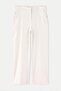 Beyaz EXCLUSIVE Özel Koleksiyon Mürdüm Yumuşak Tuşeli Wide Leg/Geniş Paça Pantolon TBBSS26AR00057 - 5