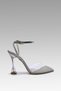 Women's Silver Oslo Stone Coated Evening Dress Shoes 11cm Byndabyosl01 - 6