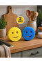 2-Piece Dishwashing Sponge Sponge Double-Sided Smiling Face Sponge Magic Sponge Multi-Purpose Cleaning Sponge - 4