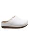 White Hospital Doctor Nurse Soft Anatomic Closed Sabo Slippers