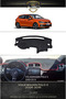 Volkswagen Polo (2009-2019) Front Chest Panel Dashboard Protection Protective Cover Mat Replacement Part