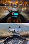 Wide-angle, blind spot mirror for motorcycles - rainproof & fog-resistant - 7