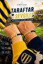Yellow Navy Blue Heart Fan Bracelet - Handmade Adjustable Lover's Gift Macrame Bracelet - 2