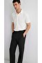 M0612011 Polo Collar T-Shirt Men's T-Shirt White - 2