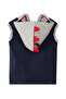 Dino Boy Sleeveless Vest Hooded Tracksuit Set - 6