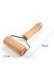 Wooden Roller Dough Rolling Wheel Rolling Pin Small Roller - 3