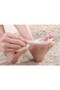 Foot Hammer Toe Protector with Roller for 3 Fingers 1 Pair Silicone Padded - 3