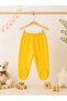 Minimiss Baby 3-Piece 100% Cotton Pack Newborn Baby Diaper Set with Booties – Powder, Yellow, Light Pink - 4