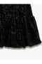Sequin Sequined Square Neck Strap Mini Dress - 7