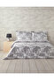 Royal Elegance Jacquard Double Bedspread Set 240x260 cm Anthracite