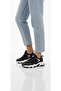 Women's Black and White Orthopedic Sneakers - 3