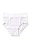 Women's Panties 3-Pack with Tulle on the Sides, High Waist (96% Cotton - 4% Elastane) - 3