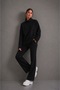 Women's Oversized High Collar Sweatshirt - 6