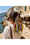 Nil Scarf Yellow/Figure 70*70 cm Foulard Scarf - 2
