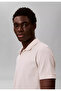 Men's Regular Cut Cotton Short Sleeve White Polo Collar T-Shirt - 3