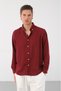 Men's Regular Fit Linen Look Shirt