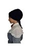 ملابس السباحة والعلوية المتوافقة مع Hijab Back Tie Bone باللون الأزرق الداكن - 8