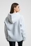 Mbey Oversize White Hoodie - Unisex - 4