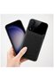 Vivo Y11S Compatible Case Lens Leather Case Black - 3