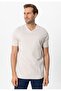 Basic V-Neck T-Shirt - 2