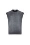 Washable Oversize Sleeveless T-Shirt
