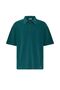 Basic polo collar oversize t-shirt