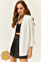 Women's Ecru Shawl Collar Atlas Jacket CKT-19000139