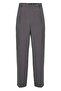 Anthracite High Waist Pleated Baggy Men's Trousers - 7